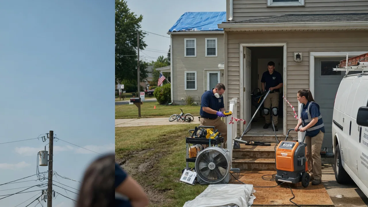 Water Damage Repair in Crown, PA near me